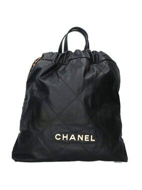 Chanel 22 Backpack Black